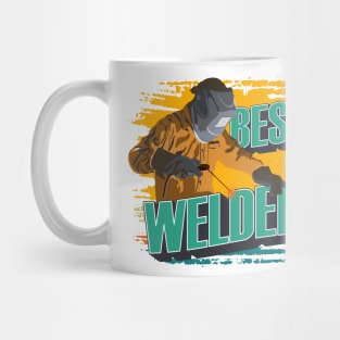 Best welder  vintage design Mug